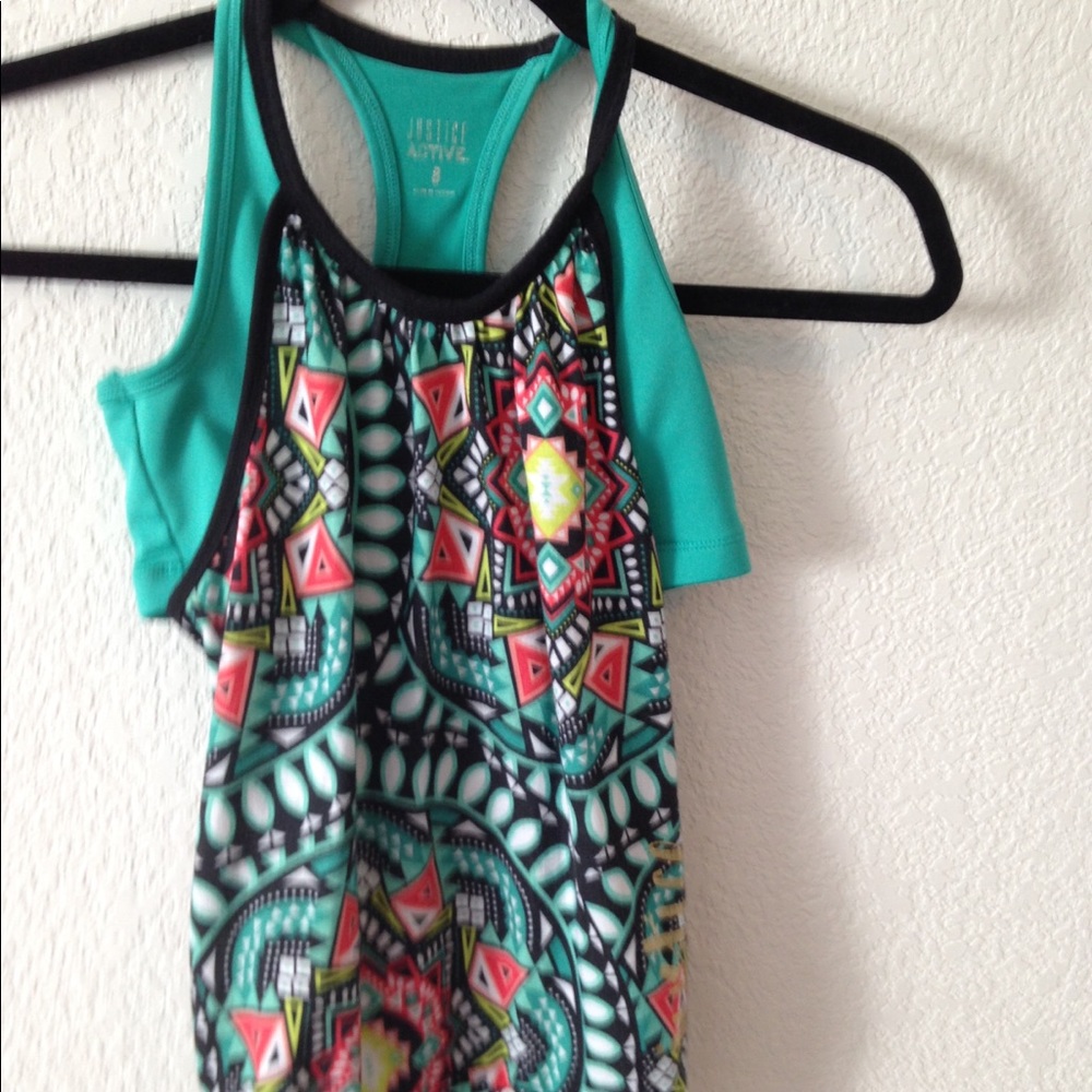 Justice tank top